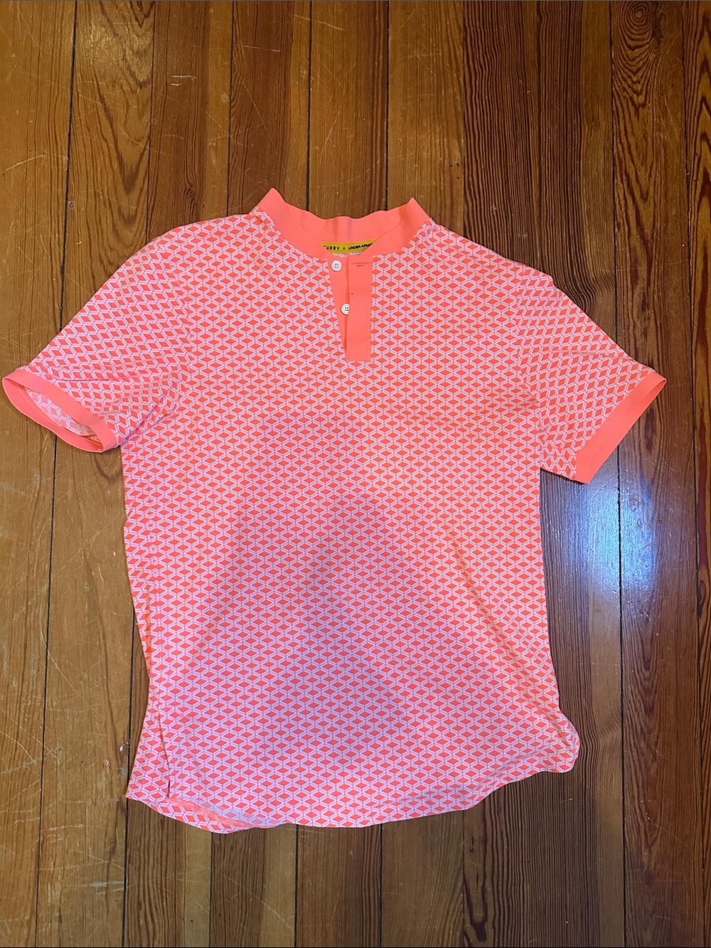 Curry Brand Faux-Collar Golf Polo